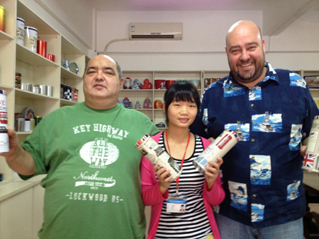 Romanian tin box buyers visiting Tinpak